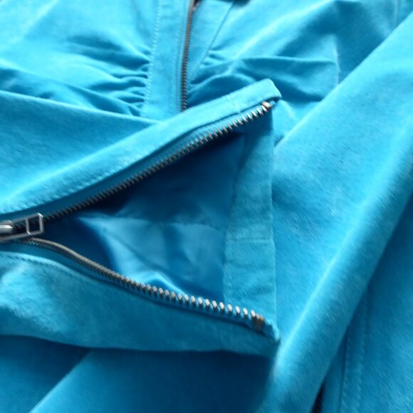 Gorgeous Le Chateau Genuine Suede Leather Jacket - Picture 10 of 11